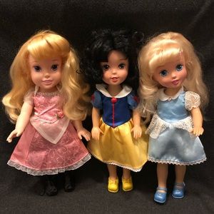 3 - 14” Disney Princesses